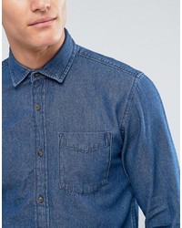 blaues Jeanshemd von Jack and Jones