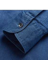 blaues Jeanshemd von Incotex