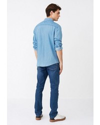 blaues Jeanshemd von Lexington