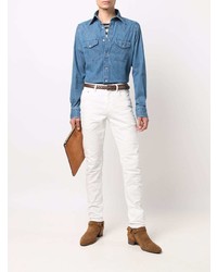 blaues Jeanshemd von Tom Ford