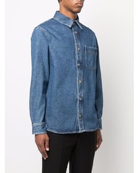 blaues Jeanshemd von A.P.C.