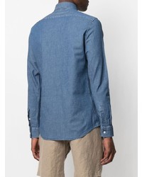 blaues Jeanshemd von Z Zegna