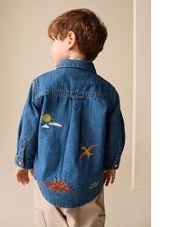 blaues Jeanshemd von next
