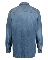 blaues Jeanshemd von Nick Fouquet