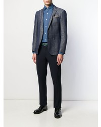 blaues Jeanshemd von Barba