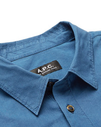 blaues Jeanshemd von A.P.C.