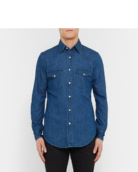 blaues Jeanshemd von Tom Ford