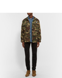 blaues Jeanshemd von Saint Laurent