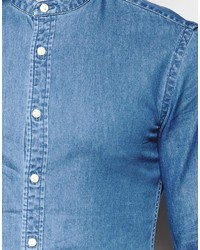 blaues Jeanshemd von Asos