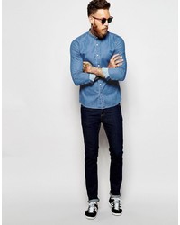 blaues Jeanshemd von Asos