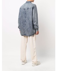 blaues Jeanshemd von Isabel Marant