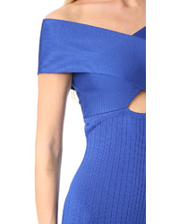 blaues Kleid von Cushnie et Ochs