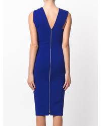 blaues Kleid von Victoria Beckham