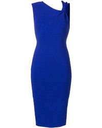 blaues Kleid von Victoria Beckham