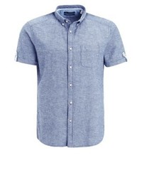 blaues Kurzarmhemd von Esprit