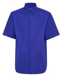 blaues Kurzarmhemd von Ferragamo