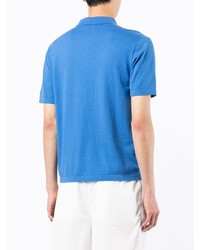 blaues Kurzarmhemd von N.Peal