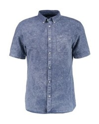 blaues Kurzarmhemd von River Island