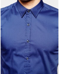 blaues Kurzarmhemd von Antony Morato