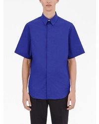 blaues Kurzarmhemd von Ferragamo