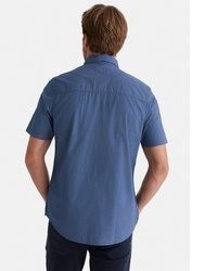 blaues Kurzarmhemd von Stooker Men