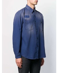 blaues Langarmhemd von Levi's Vintage Clothing