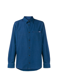 blaues Langarmhemd von A.P.C.