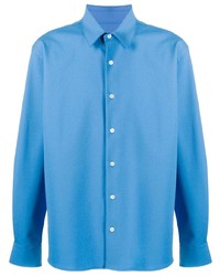 blaues Langarmhemd von Ami Paris