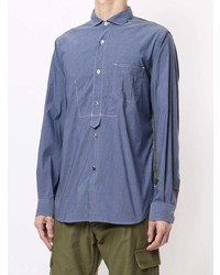 blaues Langarmhemd von Junya Watanabe MAN