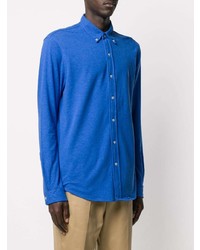 blaues Langarmhemd von Ralph Lauren
