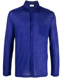 blaues Langarmhemd von Filippa K