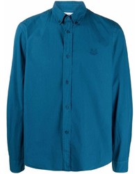 blaues Langarmhemd von Kenzo