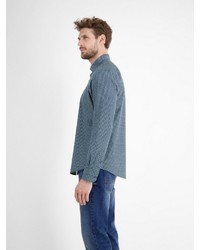 blaues Langarmhemd von LERROS