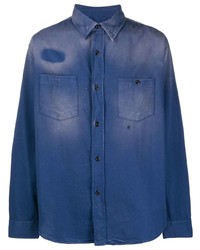 blaues Langarmhemd von Levi's Vintage Clothing