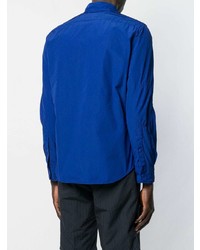 blaues Langarmhemd von Aspesi