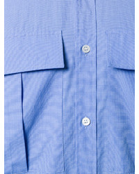 blaues Langarmhemd von Stella McCartney