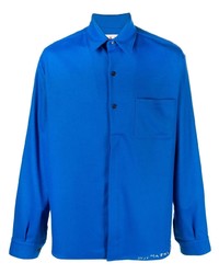 blaues Langarmhemd von Marni