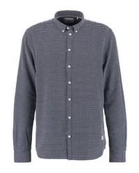 blaues Langarmhemd von Minimum
