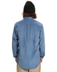 blaues Langarmhemd von Quiksilver