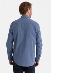 blaues Langarmhemd von Stooker Men