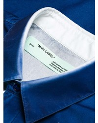 blaues Langarmhemd von Off-White