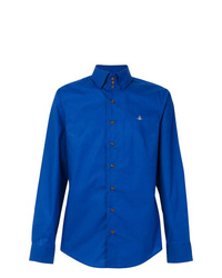 blaues Langarmhemd von Vivienne Westwood