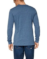 blaues Langarmshirt von Bench