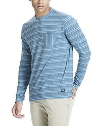 blaues Langarmshirt von Bench