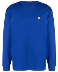 blaues Langarmshirt von Carhartt WIP