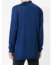 blaues Langarmshirt von Lost & Found Ria Dunn