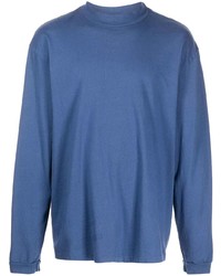 blaues Langarmshirt von John Elliott