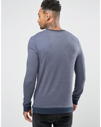 blaues Langarmshirt von Asos