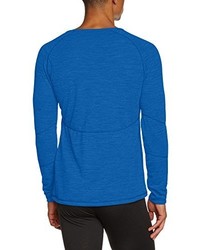 blaues Langarmshirt von ODLO