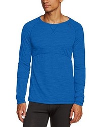 blaues Langarmshirt von ODLO